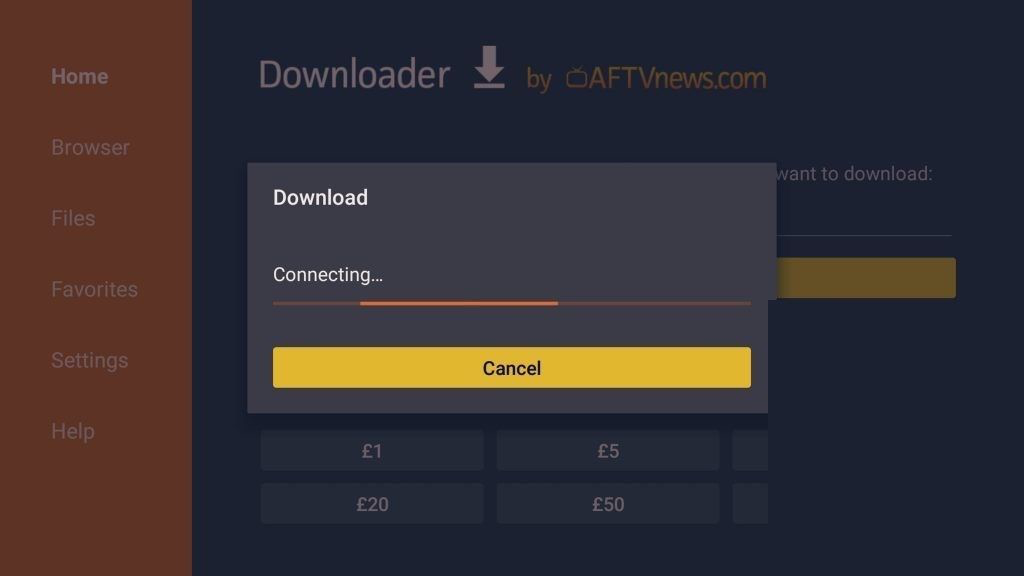 how to install the smart TV stick iptv fire